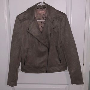 Grey Suede jacket